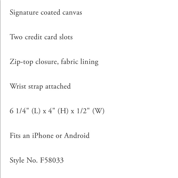 BNWT Coach Corner Zip Wristlet Wallet - Picture 3 of 6